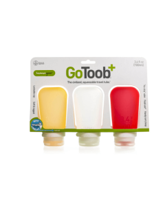GOTOOB+ 3-PACK LARGE - RED/ORANGE/CLEAR - G