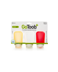GOTOOB+ 3-PACK MEDIUM - RED/ORANGE/CLEAR - M