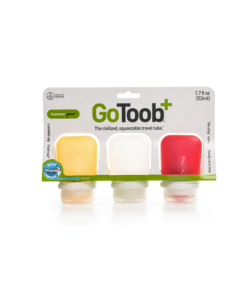 GOTOOB+ 3-PACK SMALL - RED/ORANGE/CLEAR - P