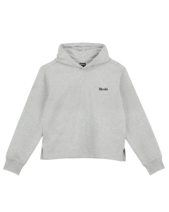W CROPPED HOODIE - HEATHER GREY  - P_HOHGR_HK24FW-W-POCH__90844751