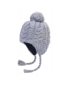 K LIAH PERUVIAN - HEATHER MED GREY - TAILLE UNIQUE