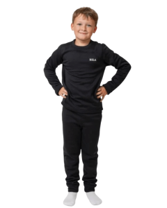 KIDS BASE LAYER RAINBOW SET  - NOIR - G