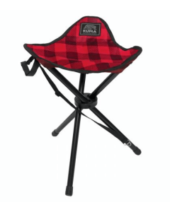 TRI POD CHAIR - RED/BLACK PLAID - TAILLE UNIQUE