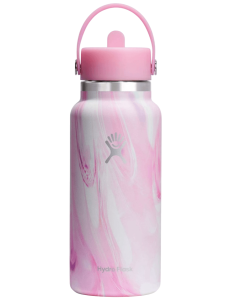 32 OZ WIDE FLEX STRAW CAP - JELLY PINK_HYD060_LE-S25W32__90861119