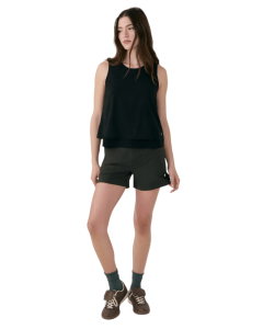 OLIVIE LAYERED TANK - N415-BLACK BEAUTY  - TP_LON415_LSW4584__90847514