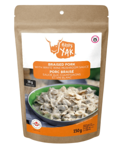 PORC BRAISÉ, SAUCE CHAMPIGNON VIN BLANC__M002