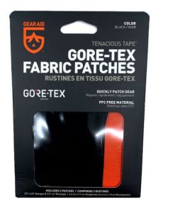 GORE-TEX FABRIC PATCHES BLACK 15310__MCGORE2