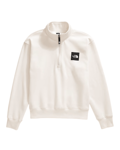 W BOX HALF DOME 1/4 ZIP - QLI-WHITE DUNE - P_FACQLI_NF0A8B7V__90846198