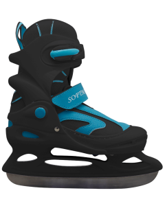 PATINS FREESTYLE AJUSTABLE FILLE 6-9 - NOIR-JADE - 6-9