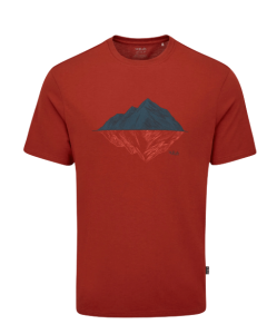 CRIMP REFLECTION TEE - TRD-TUSCAN RED - G
