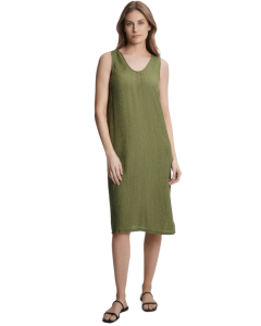 TROPEA ROBE SANS MANCHE - 0585-OLIVINE - M