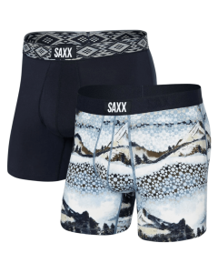 ULTRA BOXER WITH FLY 2 PACK - FGI-FOGGY MTNS/D INK - TG_SAXFGI_SAXSXPP2U__90810043