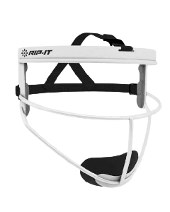 DEFENSE MASQUE SOFTBALL - BLANC - TAILLE UNIQUE
