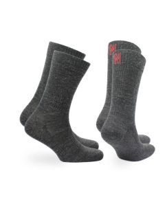 2PK ULTRA LIGHTWEIGHT MERINO WOOL - CHARBON - 5-7