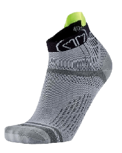 RUN FEEL RUNNING SOCKS - GREY/BLACK - P/M_SIA003_SI321415__90845470