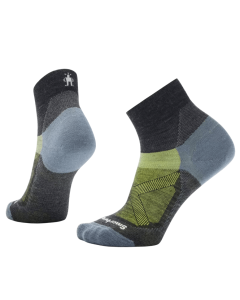 W BIKE ZERO CUSHION ANKLE SOCKS - L88-PEWTER BLUE - P