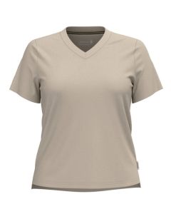 W PERFECT V-NECK SS - L31-ALMOND - TG