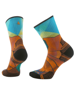 W HIKE TARGETED CUSHION MOUNTAIN PRISM - L17-ORANGE RUST - P