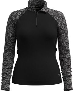 W CLASSIC THERMAL MERINO BL 1/4 ZIP - N86-BLACK DIGI SNOW - G