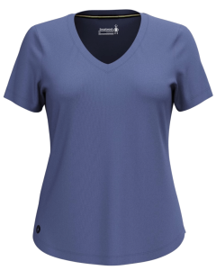 W ACTIVE ULTRALITE V-NECK SS - P43-NIGHTFALL BLUE - M_SMAP43_SW016539__90849018