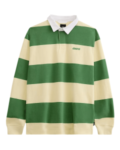 M WARD STRIPE RUGBY KNIT - E4T-FAIRWAY/LEMON IC - M_VANE4T_VN000KU8__90856520