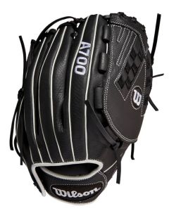 A700 FASTPITCH 12.5 GANT WILSON - NOIR/BLANC - 12.5 - FULL RIGHT