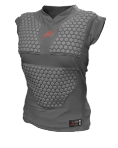 WOMEN AK5 PROTECTION JERSEY - CHARCOAL - M