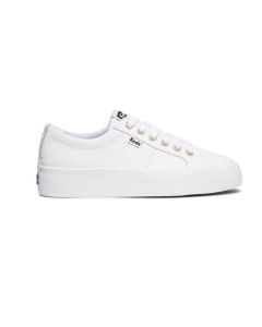 JUMP KICK DUO LEATHER  - BLANC - 10
